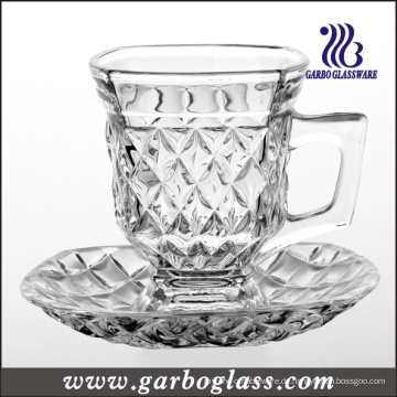 5oz Glasbecher Set für Tee oder Kaffee (TZ-GB09D1405ZS)